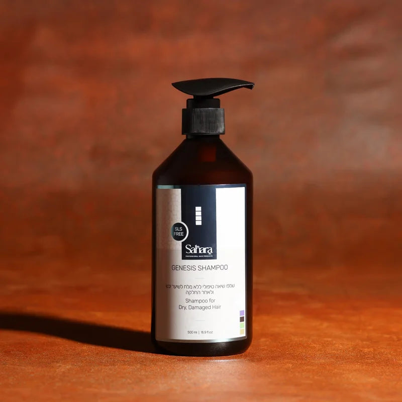 Genesis Shea Treatments Salt-Free Shampoo for Damaged, Rough, Dry, and After Straightening Hair