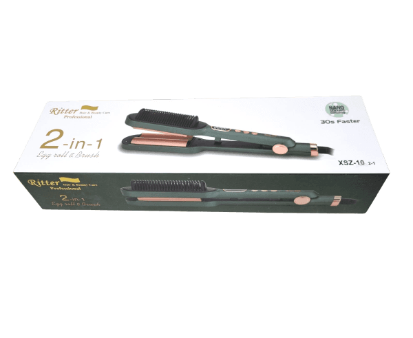 WAVER XSZ-10 2 in 1 Waver Straightener and Brush